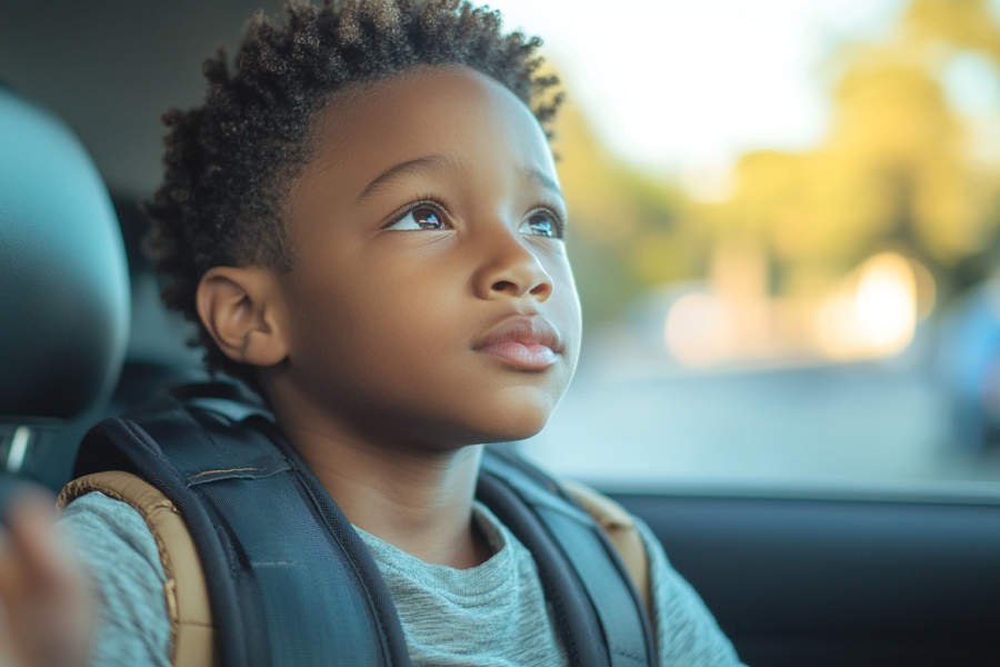 kids' seat belt safety adjuster