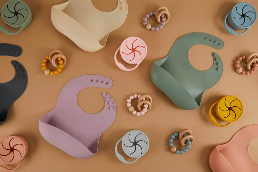 silicone baby meal set